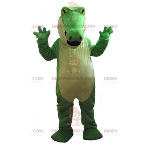 Fato de mascote de crocodilo BIGGYMONKEY™ muito impressionante