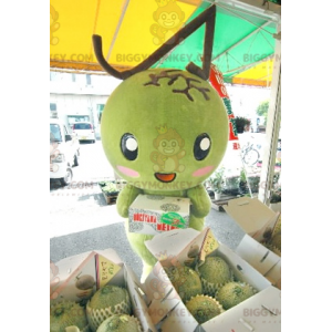 Gigantische groene mango BIGGYMONKEY™ mascottekostuum -