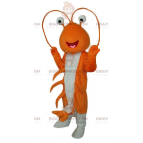 Costume de mascotte BIGGYMONKEY™ de homard géant d'écrevisse