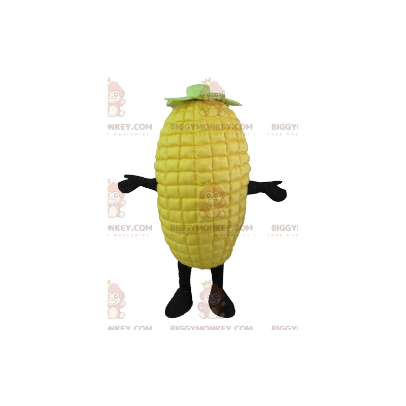 Kostium maskotka olbrzymi żółto-zielony kolb kukurydzy
