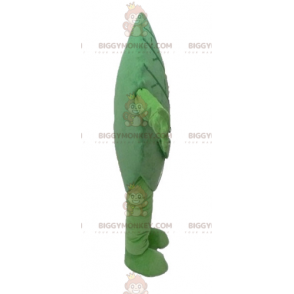 Smiling Giant Green Leaf BIGGYMONKEY™ Mascot Costume –