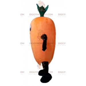 Giant Smiling Orange Carrot BIGGYMONKEY™ Mascot Costume –