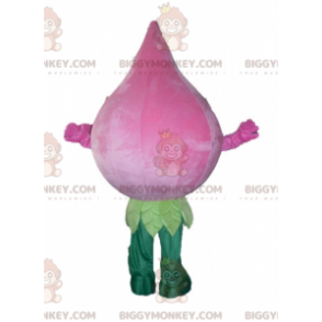 BIGGYMONKEY™ Giant Pink and Green Flower Artichoke Blossom