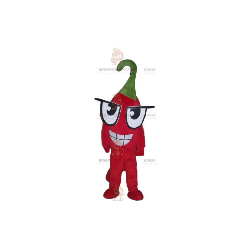 Costume de mascotte BIGGYMONKEY™ de piment rouge géant et