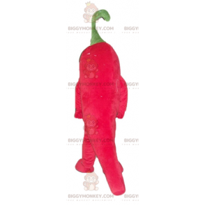 BIGGYMONKEY™ maskotkostume Kæmpe sjov chili peber med store