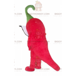 BIGGYMONKEY™ Costume da mascotte Peperoncino gigante divertente