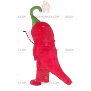 BIGGYMONKEY™ maskotkostume Kæmpe sjov chili peber med store