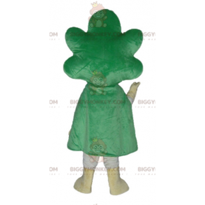 Costume de mascotte BIGGYMONKEY™ de poireau de chou vert et