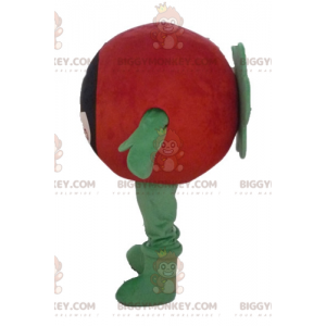 Bonito disfraz de mascota BIGGYMONKEY™ de tomate rojo gigante