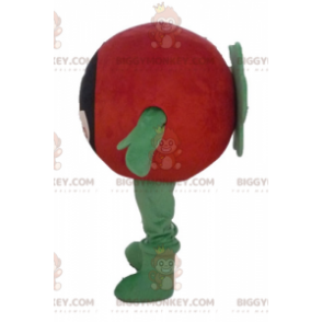 Bonito disfraz de mascota BIGGYMONKEY™ de tomate rojo gigante