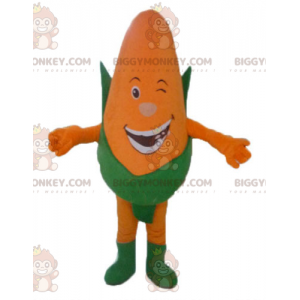 BIGGYMONKEY™ Orange og grøn smilende kæmpe