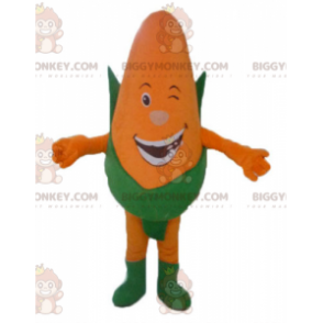 BIGGYMONKEY™ Orange og grøn smilende kæmpe