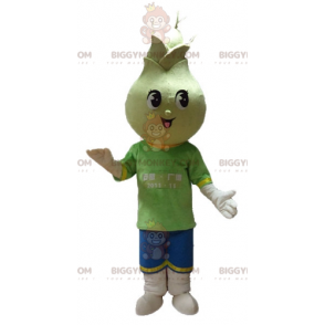 Giant Smiling Yellow Flower BIGGYMONKEY™ Mascot Costume –