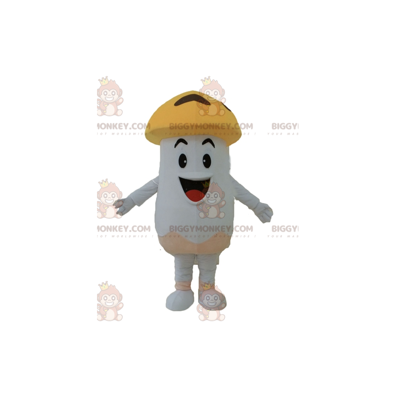 Costume de mascotte BIGGYMONKEY™ de champignon géant de cèpe