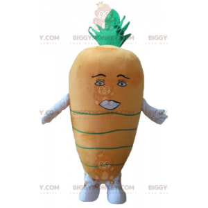 Giant Orange and Green Carrot BIGGYMONKEY™ Mascot Costume –