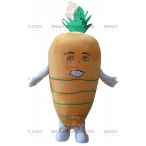 Giant Orange and Green Carrot BIGGYMONKEY™ Mascot Costume –