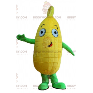 Yellow and Green Giant Corn Cob BIGGYMONKEY™ Mascot Costume -