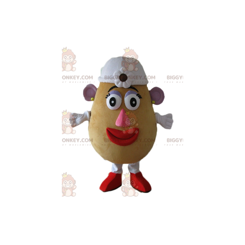 BIGGYMONKEY™ mascot costume of Mrs. Potato Head famous