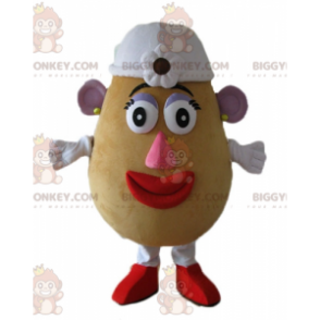 BIGGYMONKEY™ Maskottchenkostüm der berühmten Figur Mrs. Potato