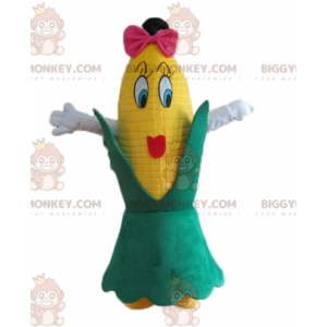 BIGGYMONKEY™ Funny Feminine Giant Corn Cob Mascot Costume –