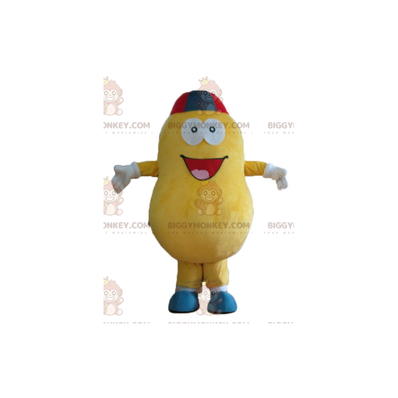 Costume de mascotte BIGGYMONKEY™ de pomme de terre jaune géante