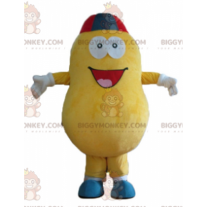 Disfraz de mascota Papa amarilla gigante sonriente BIGGYMONKEY™