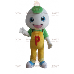 BIGGYMONKEY™ Disfraz de mascota Niño con overol y cabeza