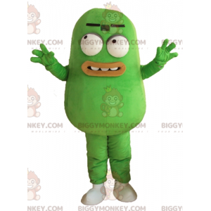Green Potato Vegetable Green Bean BIGGYMONKEY™ maskottiasu -