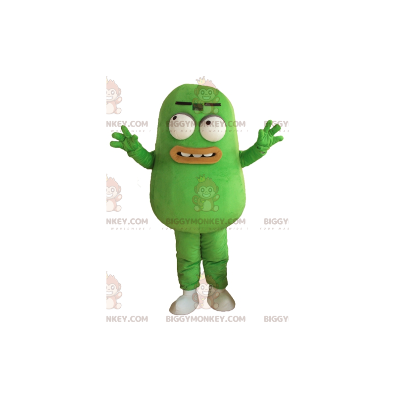 Batata Verde Vegetal Feijão Verde BIGGYMONKEY™ Traje de Mascote