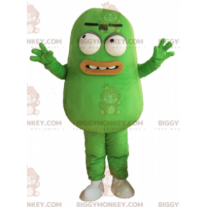 Disfraz de mascota BIGGYMONKEY™ de patata verde y judías verdes
