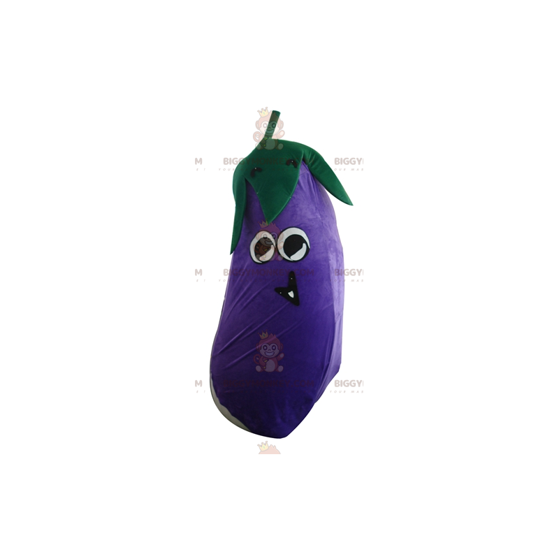 Purple Awesome Giant Aubergine BIGGYMONKEY™ Maskottchen-Kostüm