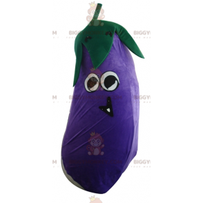 Costume de mascotte BIGGYMONKEY™ d'aubergine géante violette et