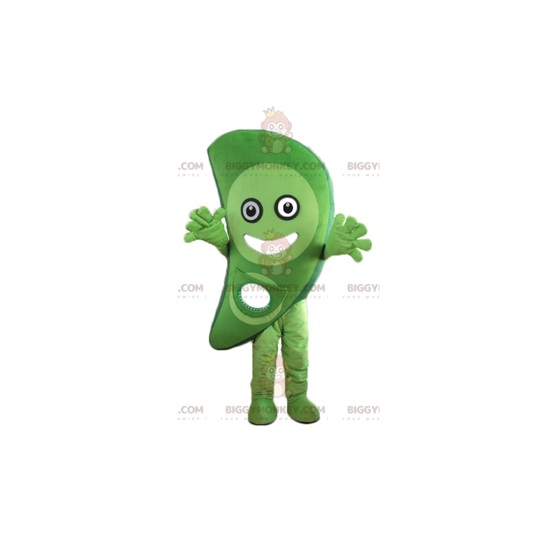 Costume de mascotte BIGGYMONKEY™ de légume vert de fruit très