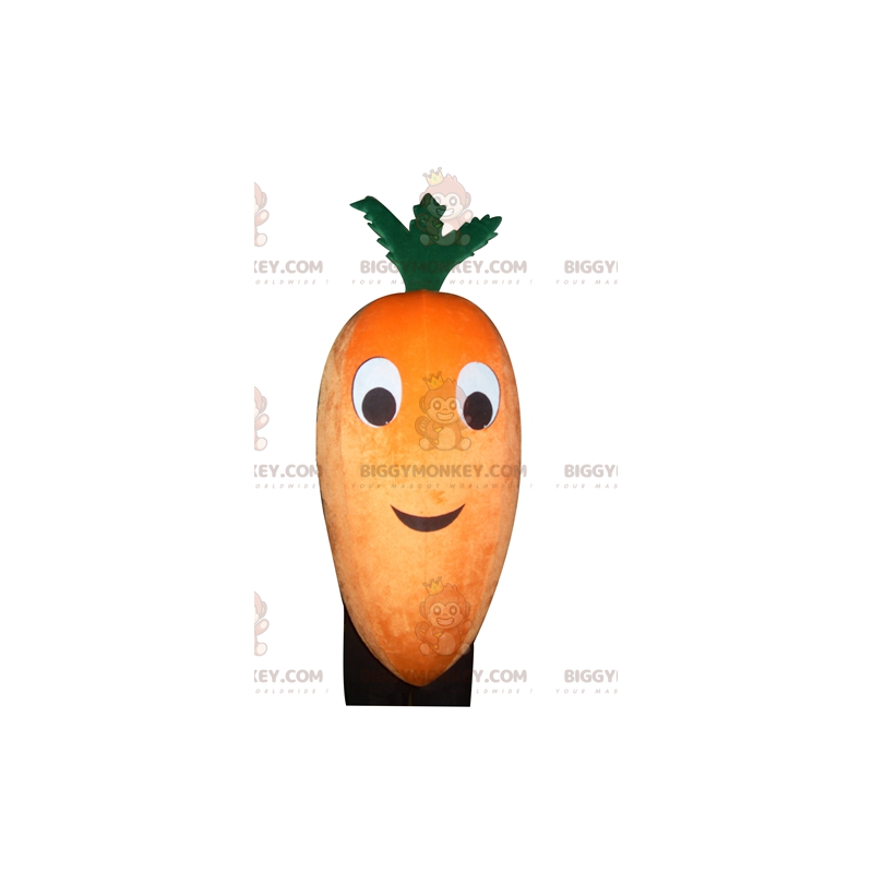 Costume de mascotte BIGGYMONKEY™ de carotte orange et verte