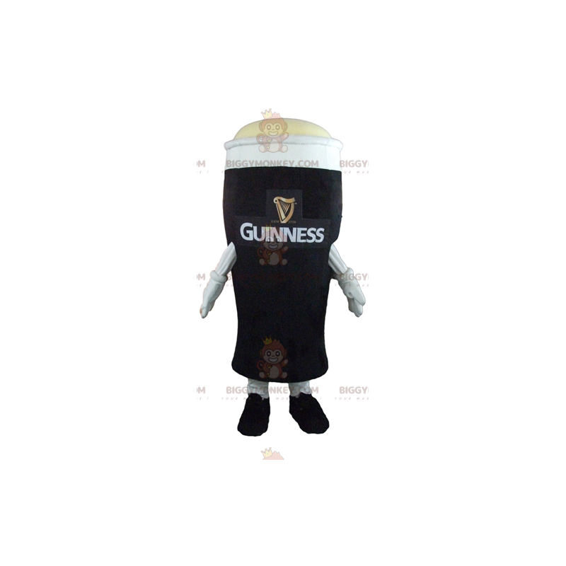 Costume de mascotte BIGGYMONKEY™ de bière Guinness de pinte