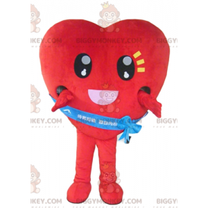 Kostium maskotki BIGGYMONKEY™ Olbrzym i ujmujące czerwone serce