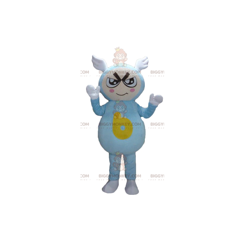 Disfraz de mascota BIGGYMONKEY™ para niño con traje azul con