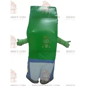 Giant French Fries Green Man BIGGYMONKEY™ Mascot Costume -