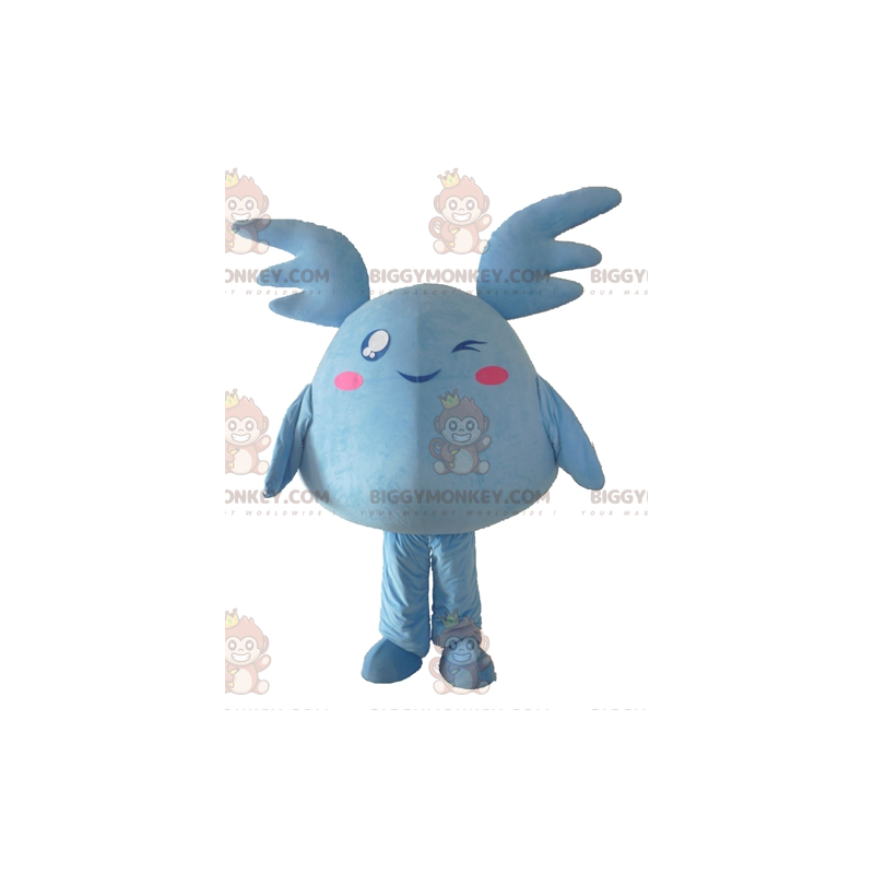 Fantasia de mascote gigante azul de pelúcia Pokémon