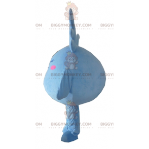 Costume de mascotte BIGGYMONKEY™ de Pokémon bleue de peluche