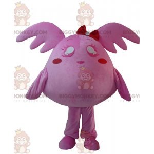 Costume de mascotte BIGGYMONKEY™ de Pokémon rose de peluche