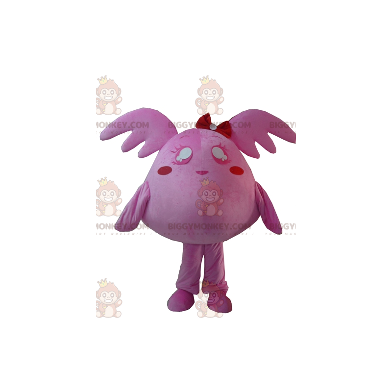 Costume de mascotte BIGGYMONKEY™ de Pokémon rose de peluche