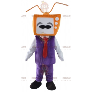 Costume de mascotte BIGGYMONKEY™ d'homme avec la tête en forme