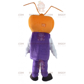 Costume da mascotte uomo BIGGYMONKEY™ con testa TV -