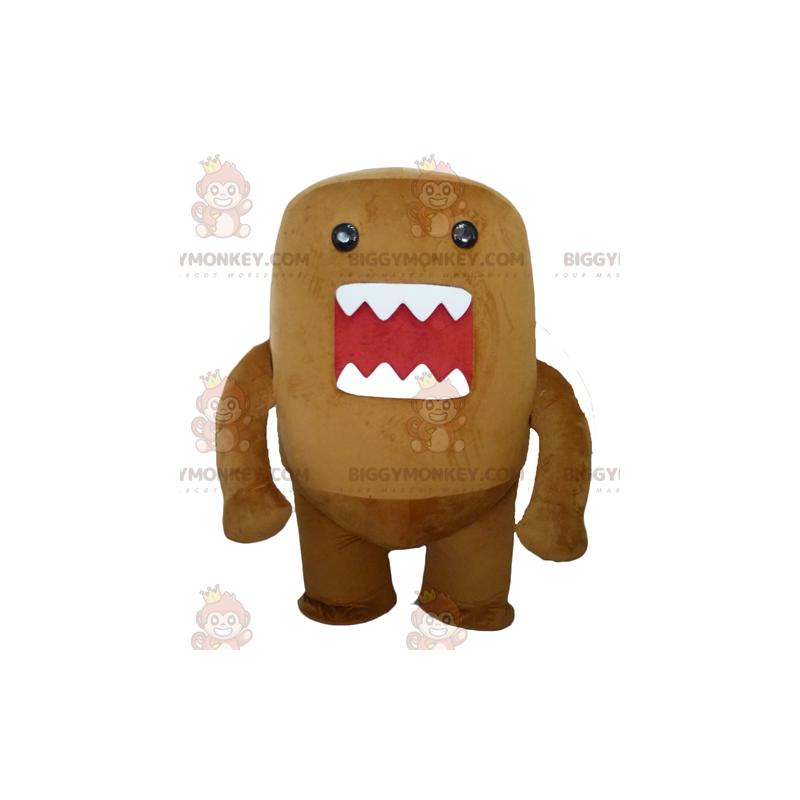Costume de mascotte BIGGYMONKEY™ de Domo Kun Costume de