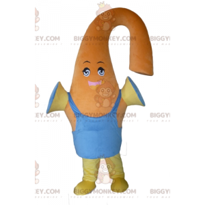 Colorful Creature Orange Man BIGGYMONKEY™ Mascot Costume -