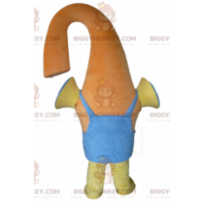 Disfraz de mascota BIGGYMONKEY™ de hombre naranja de criatura