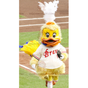 Chick Yellow Duck BIGGYMONKEY™ maskotkostume - Biggymonkey.com