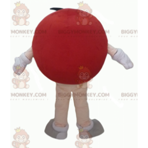 Disfraz de mascota BIGGYMONKEY™ de M&M's rojo gigante regordete