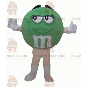 Funny Feminine Giant Red M&M's BIGGYMONKEY™ Mascot Costume –